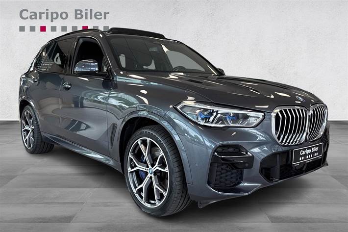 Grå BMW X5 fra 2021