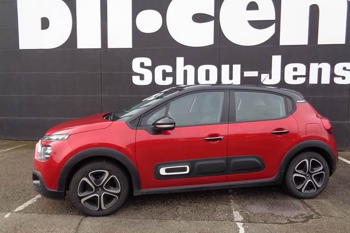 Rød Citroën C3 fra 2023