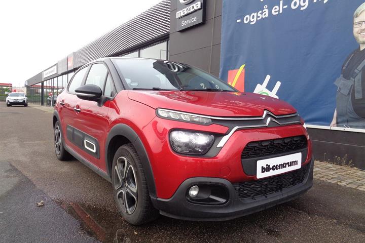 Rød Citroën C3 fra 2023