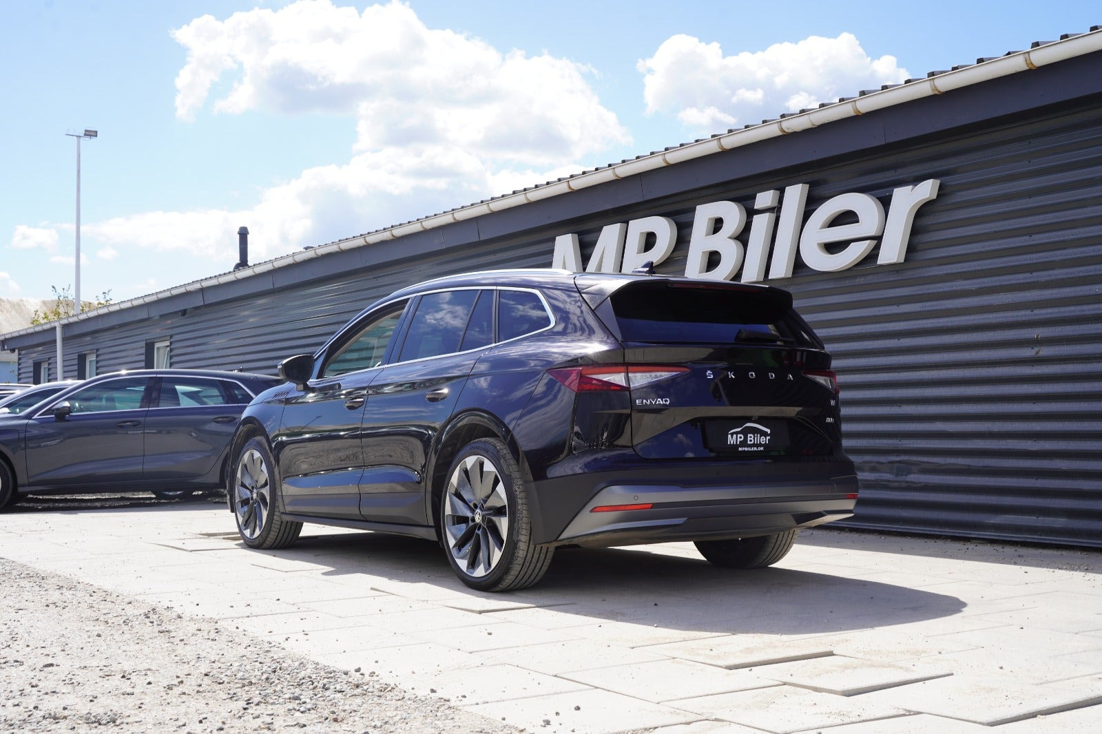 Sort Skoda Enyaq fra 2022