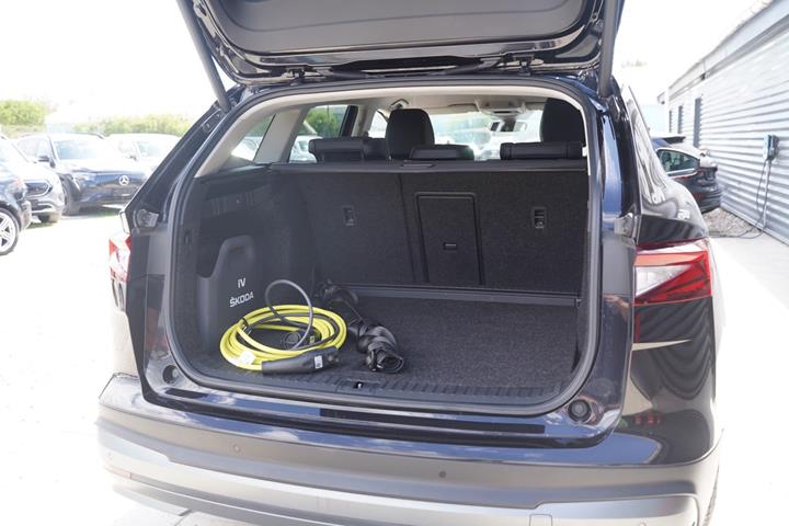 Sort Skoda Enyaq fra 2022