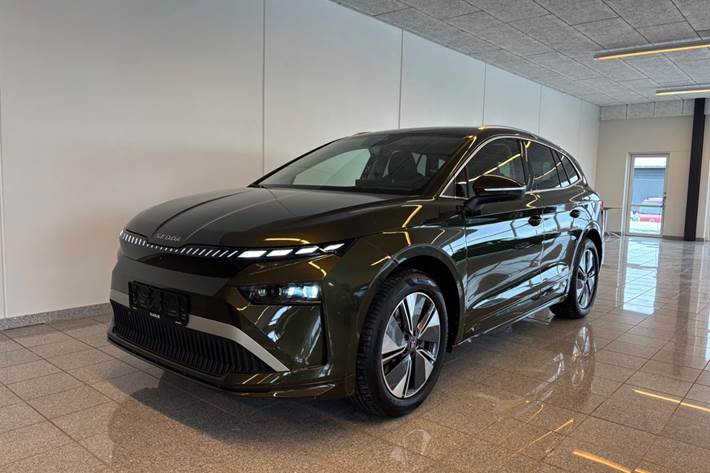 Grøn Skoda Enyaq fra 2025