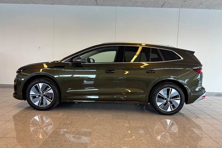Grøn Skoda Enyaq fra 2025