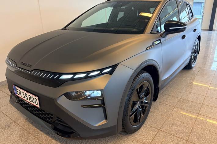 Grå Skoda Elroq fra 2026