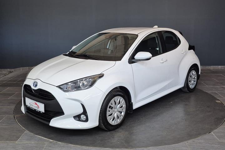 Hvid Toyota Yaris fra 2022