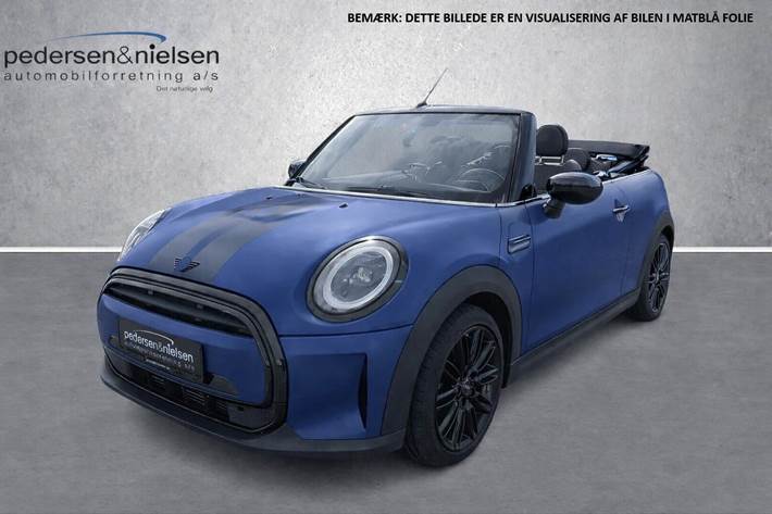 Gul Mini Cooper fra 2021