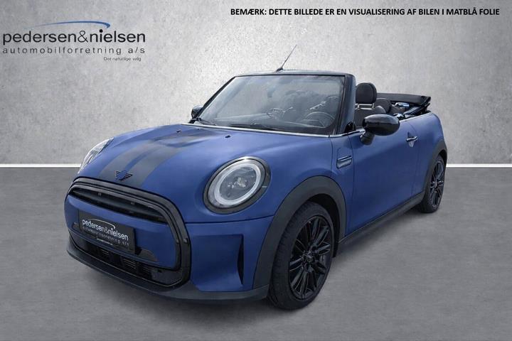Gul Mini Cooper fra 2021