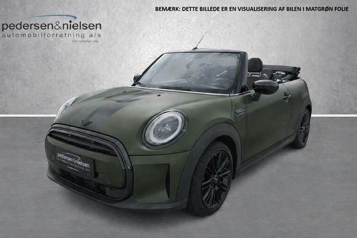 Gul Mini Cooper fra 2021