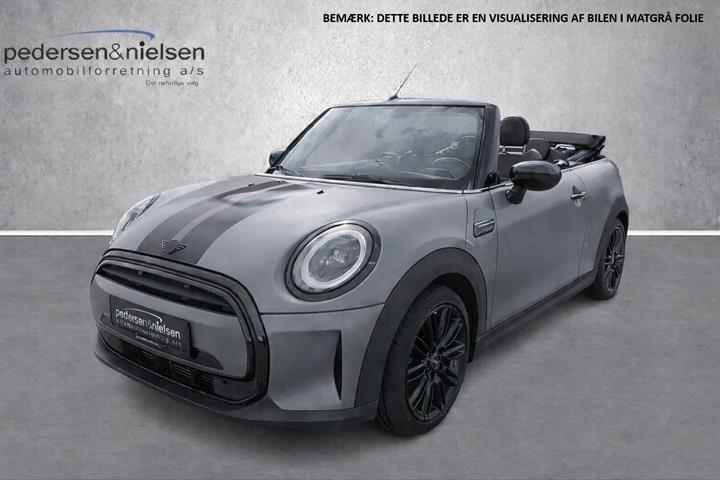 Gul Mini Cooper fra 2021