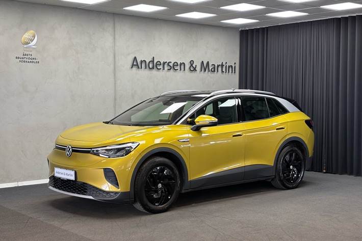 Gul VW ID.4 fra 2021