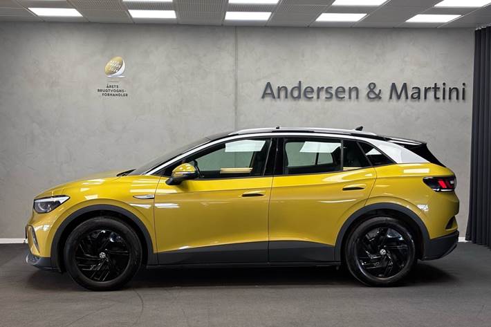Gul VW ID.4 fra 2021