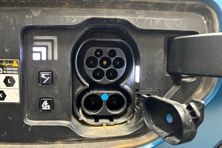 Blå Kia EV9 fra 2023