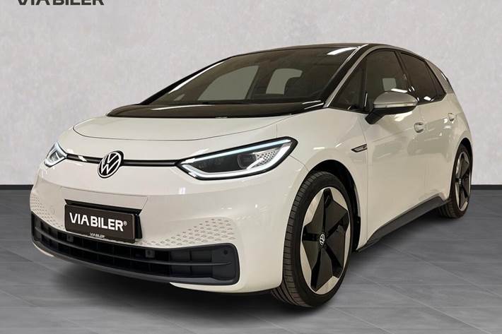 Hvid VW ID.3 fra 2021