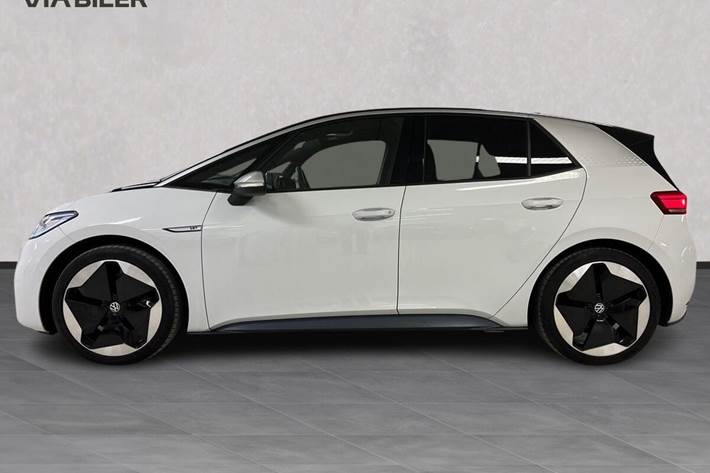 Hvid VW ID.3 fra 2021
