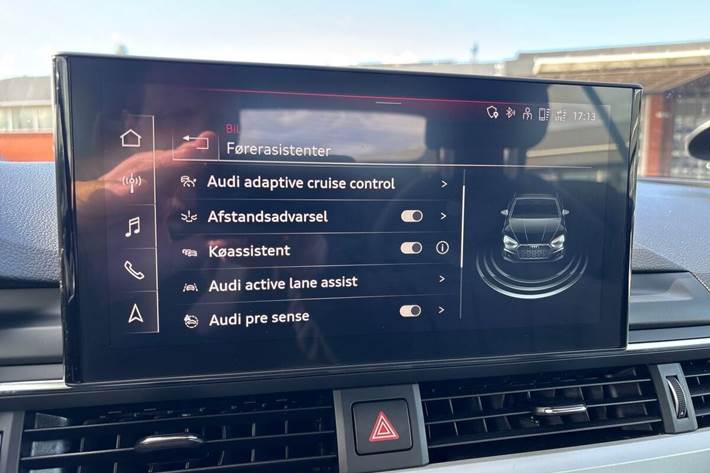 Grå Audi A5 fra 2020