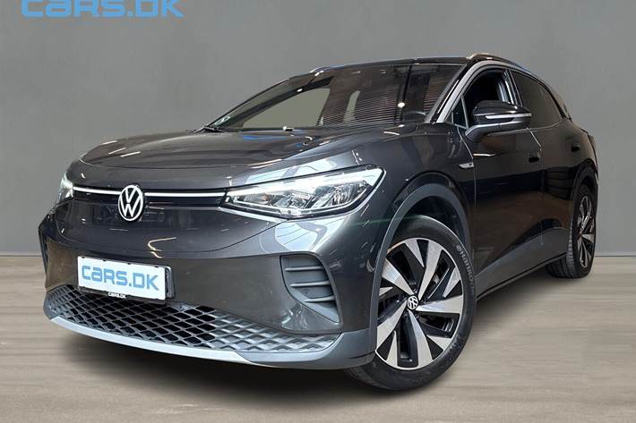Grå VW ID.4 fra 2021 set udefra