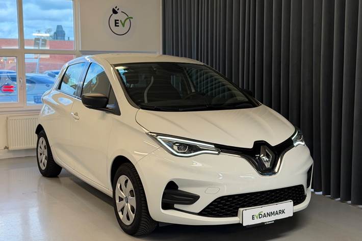 Hvid Renault Zoe fra 2021