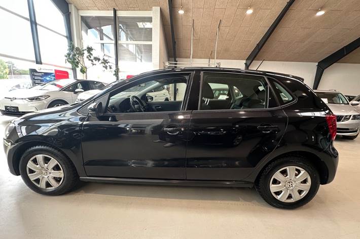 Sort VW Polo fra 2010