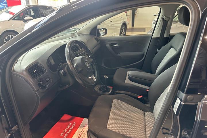 Sort VW Polo fra 2010