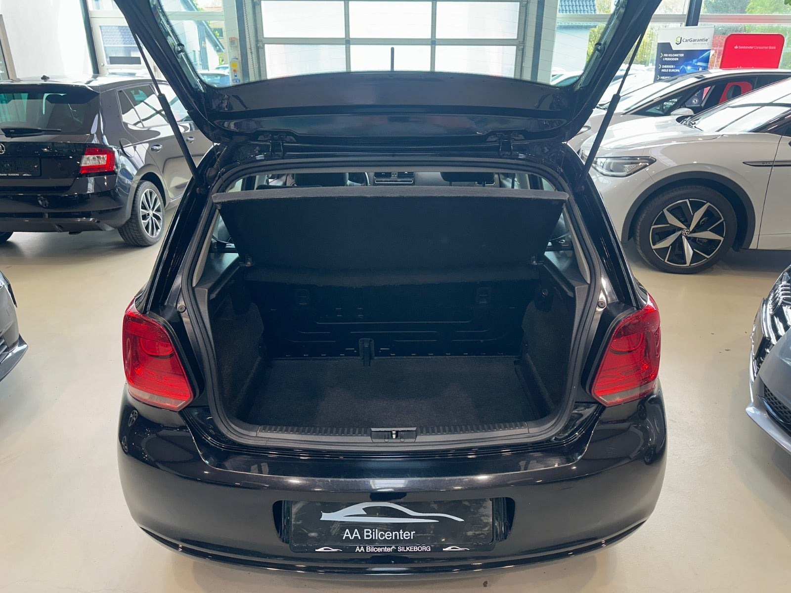 Sort VW Polo fra 2010