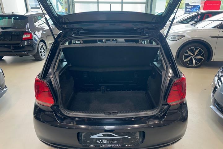 Sort VW Polo fra 2010