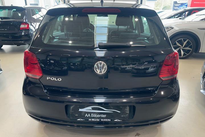 Sort VW Polo fra 2010
