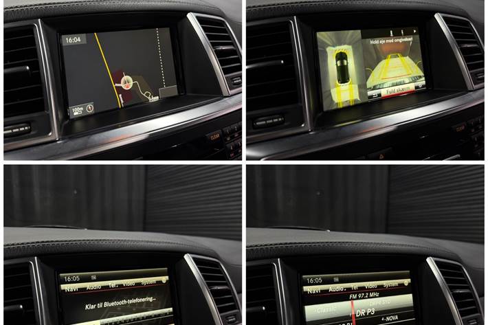 Sort Mercedes ML350 fra 2013