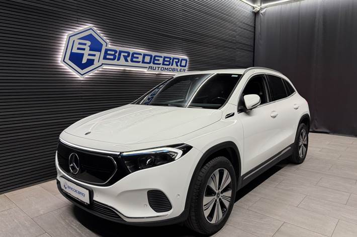 Hvid Mercedes EQA250 fra 2021