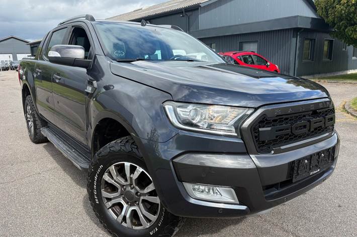 Sort Ford Ranger fra 2019