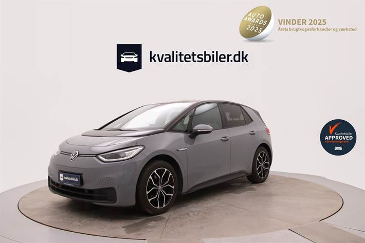 Grå VW ID.3 fra 2020
