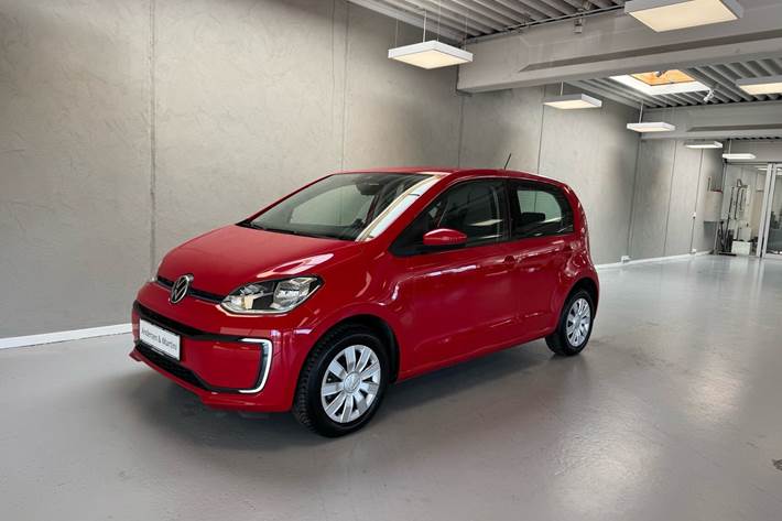 Rød VW e-up fra 2021
