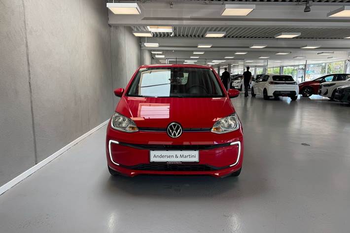 Rød VW e-up fra 2021