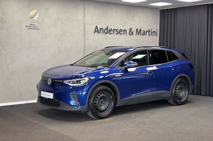 Blå VW ID.4 fra 2021