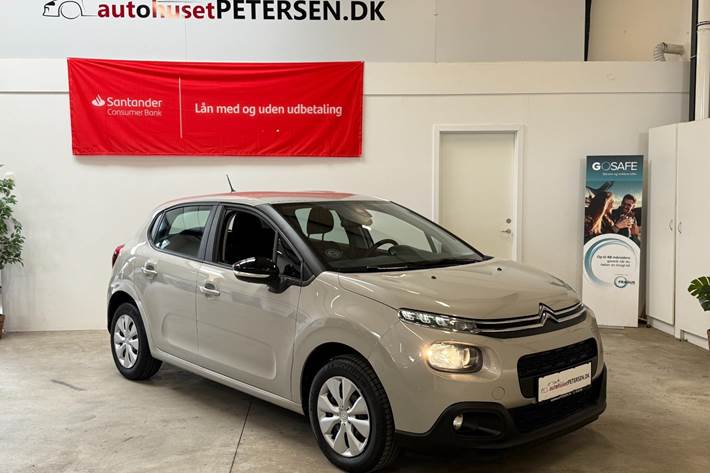Beige Citroën C3 fra 2018