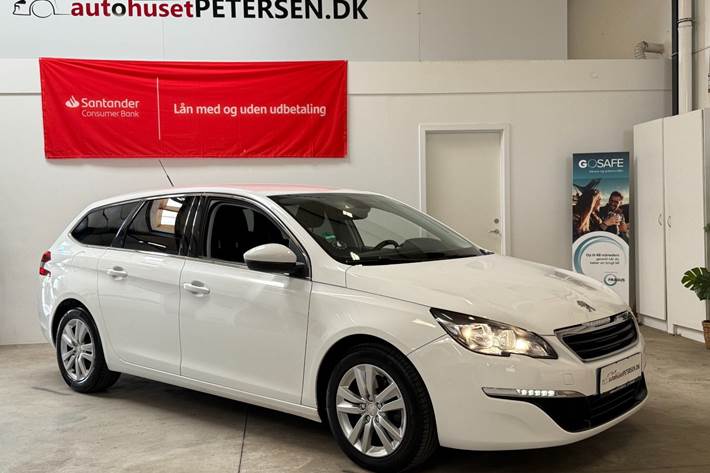 Hvid Peugeot 308 fra 2015