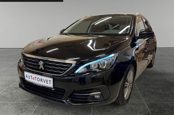 Sort Peugeot 308 fra 2018