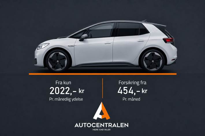 Sort VW ID.3 fra 2023