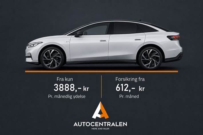 Sølv VW ID.7 fra 2025