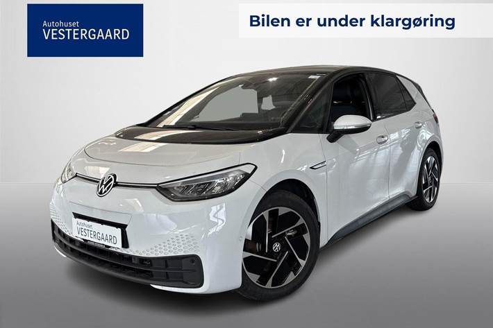 Hvid VW ID.3 fra 2022