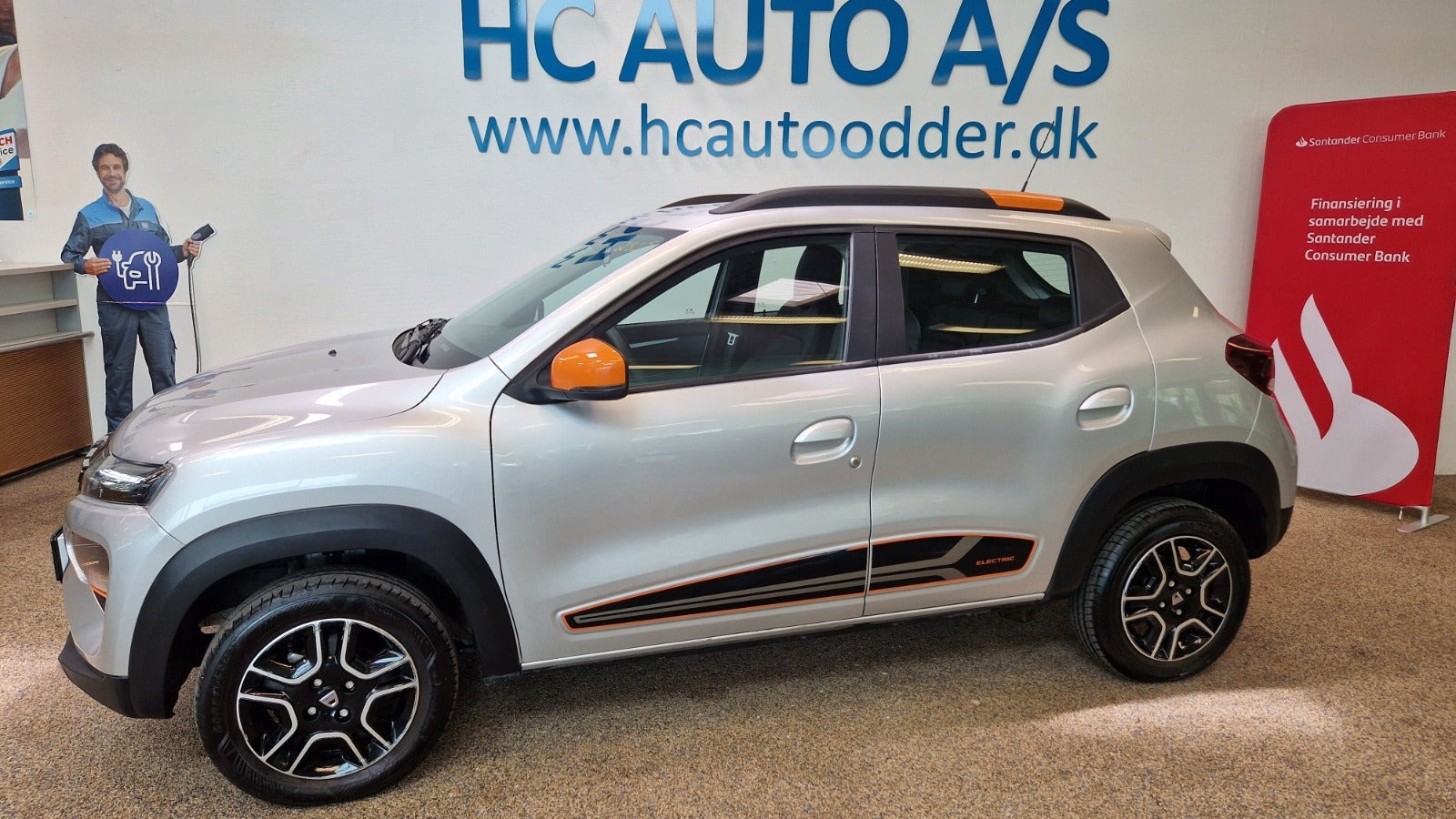Sølv Dacia Spring fra 2022