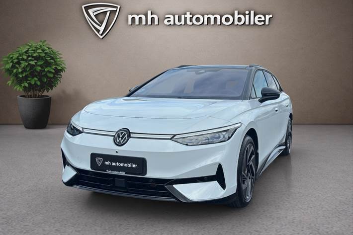 Hvid VW ID.7 fra 2025