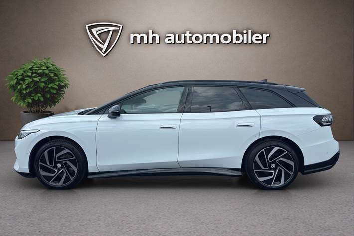 Hvid VW ID.7 fra 2025