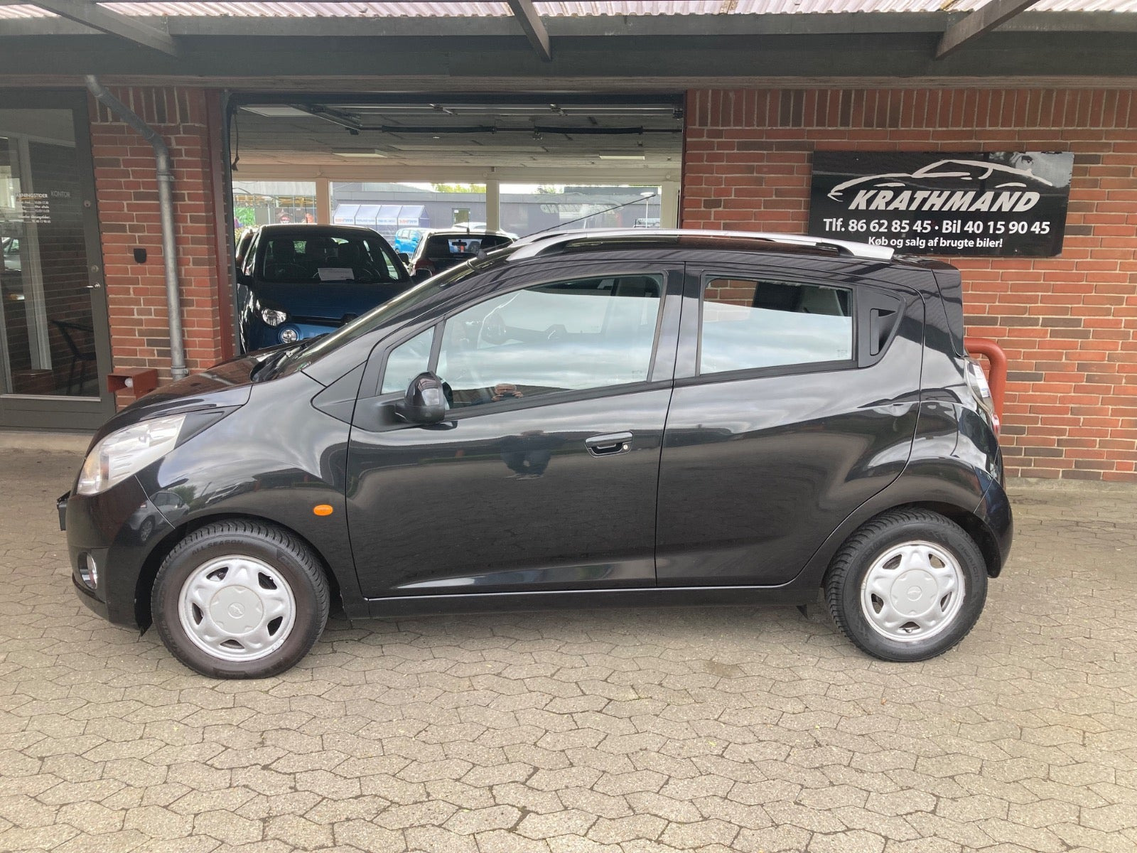 Sort Chevrolet Spark fra 2010