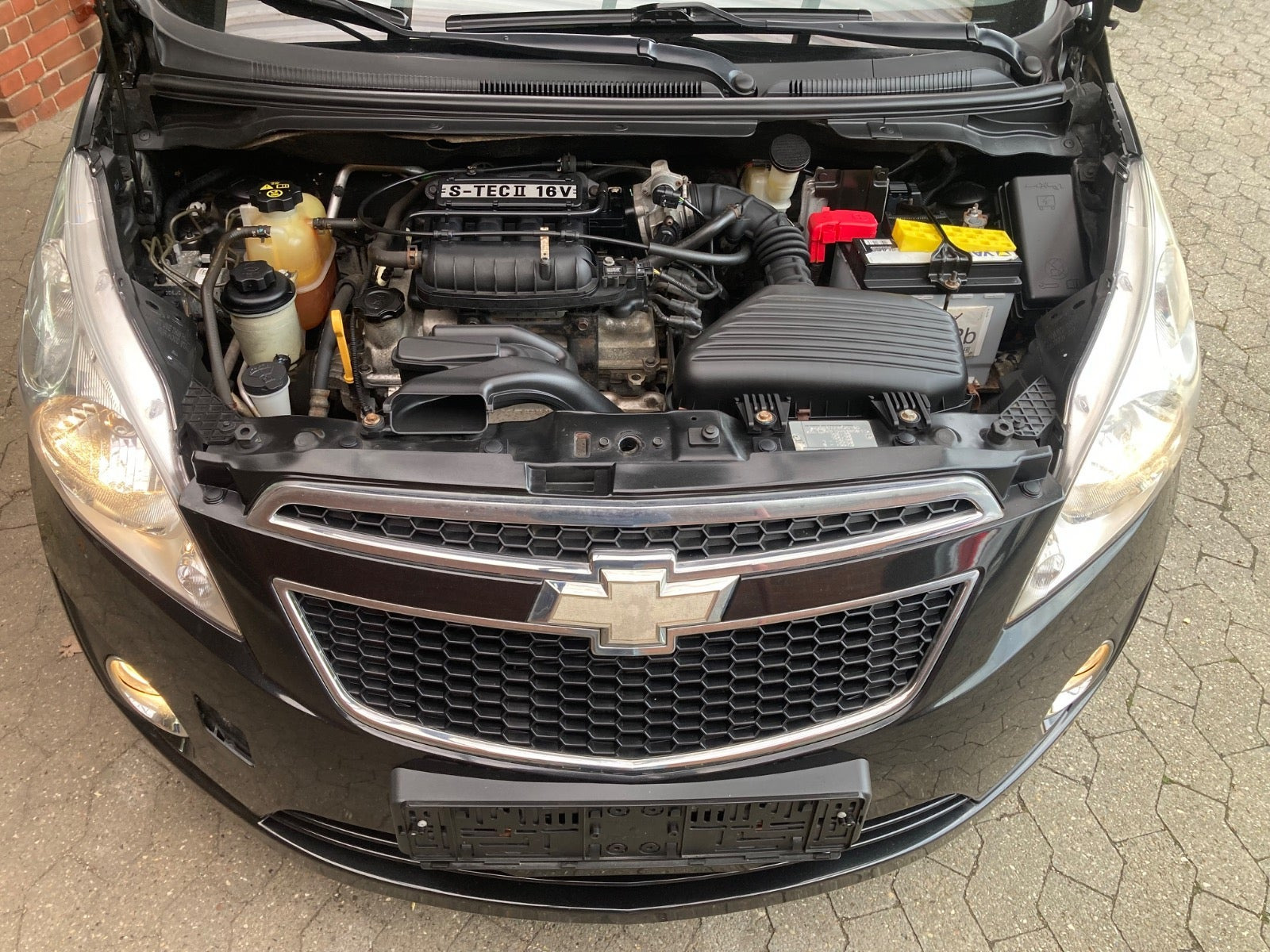 Sort Chevrolet Spark fra 2010