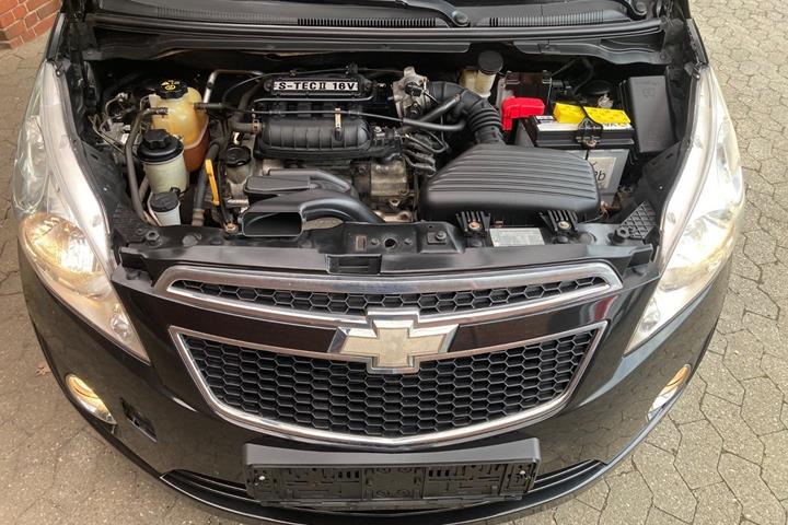 Sort Chevrolet Spark fra 2010