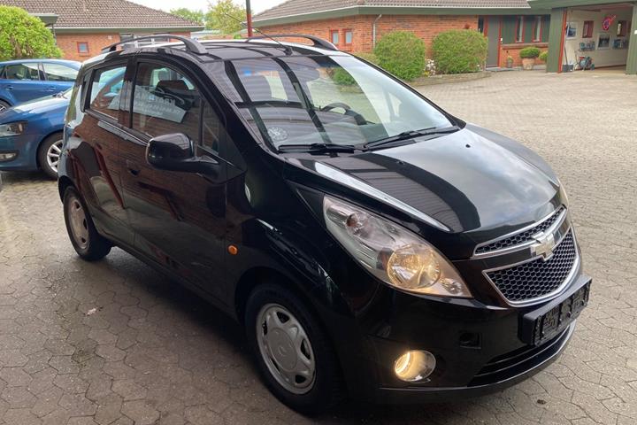 Sort Chevrolet Spark fra 2010