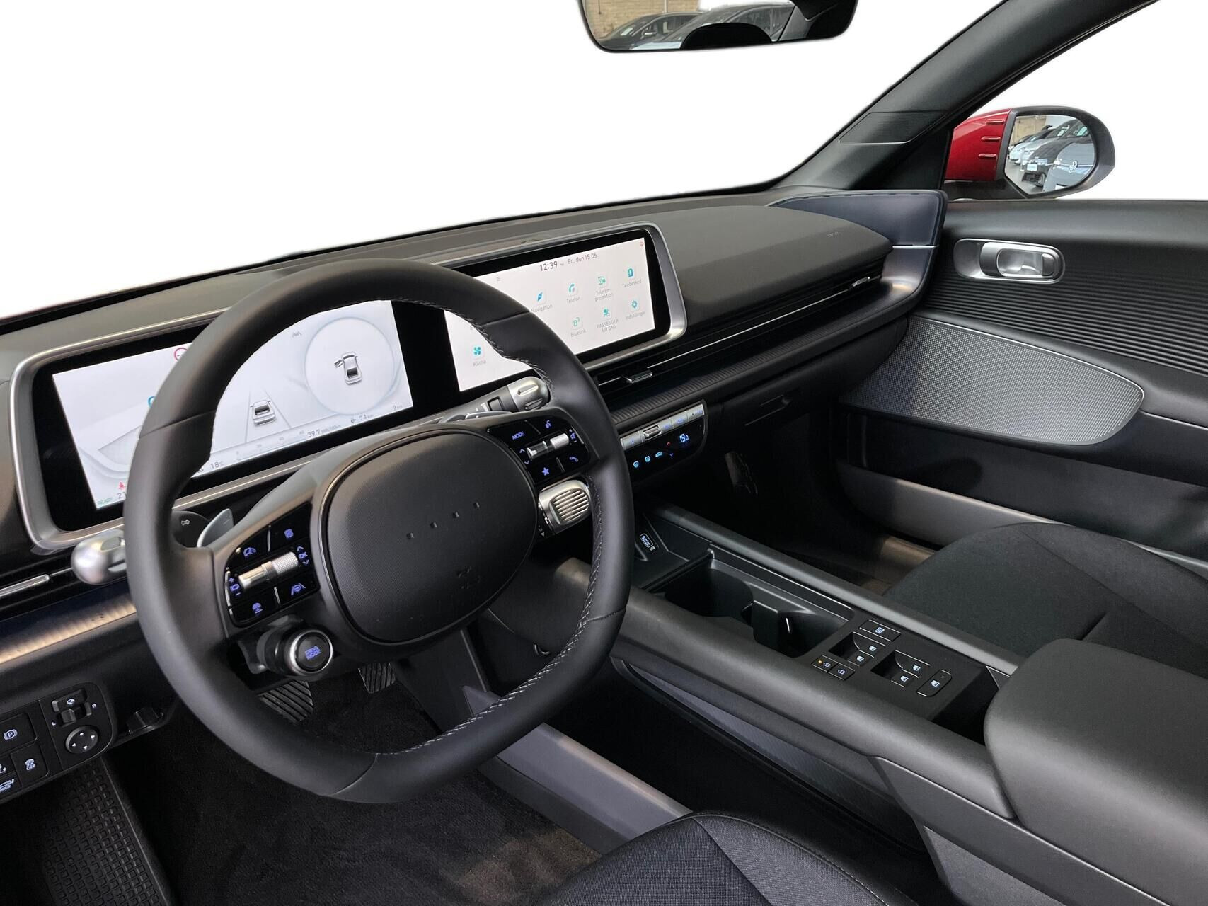 Rød Hyundai Ioniq 6 fra 2026