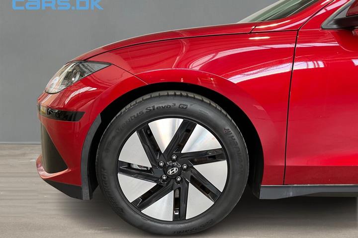 Rød Hyundai Ioniq 6 fra 2026