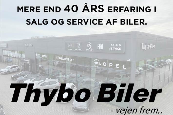 Blå Opel Crossland X fra 2020