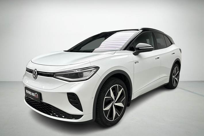 Hvid VW ID.4 fra 2023 set udefra